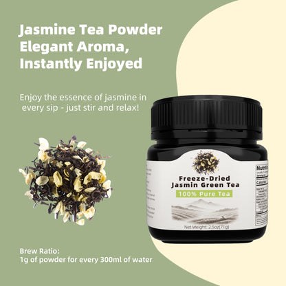 Freeze-Dried Jasmine Tea Powder